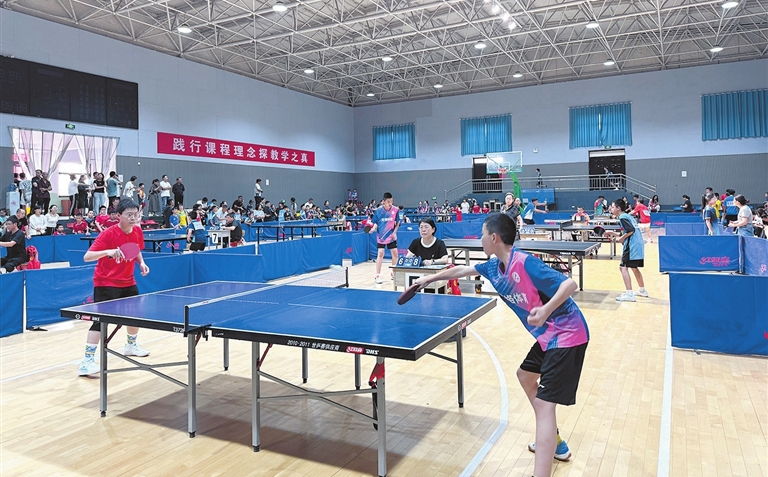 市教育局 市體育局聯合舉辦2024年臨汾市中小學生乒乓球比賽